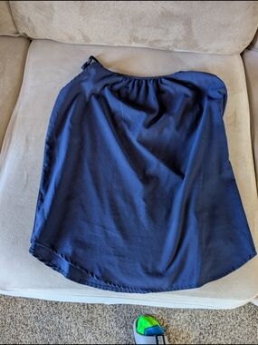 Faded Glory Navy Blue Adjustable Spaghetti Straps Tank Top